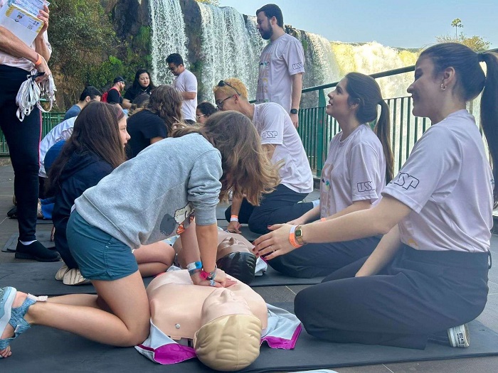 Parque Nacional do Iguaçu promove treinamento de ressuscitação cardiopulmonar