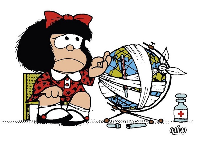 Mafalda chega aos 60 anos inspirando artistas e ativistas