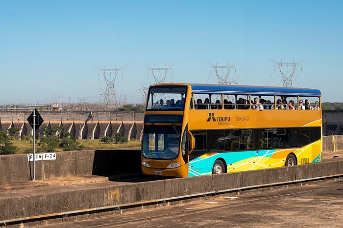 Em setembro, Itaipu recebeu 36,7 mil visitantes