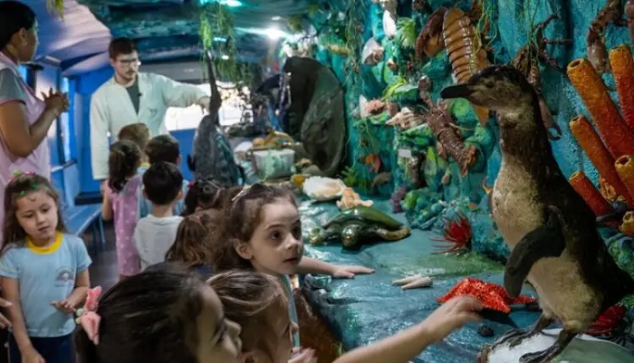 Projeto Vida Marinha visita escolas de Foz do Iguaçu