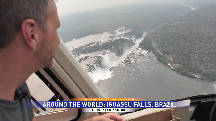 Parque Nacional do Iguaçu ganha destaque em programa de televisão dos EUA