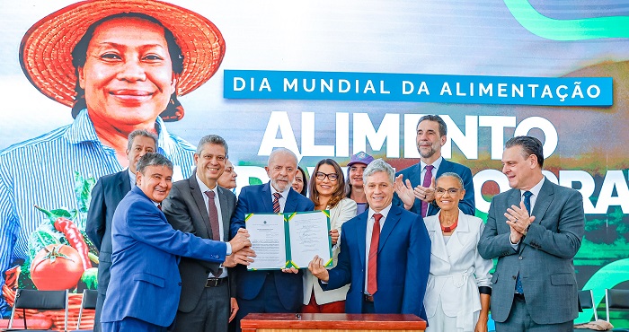 Itaipu participa de lançamento do programa Alimento Saudável no Prato, do Governo Federal