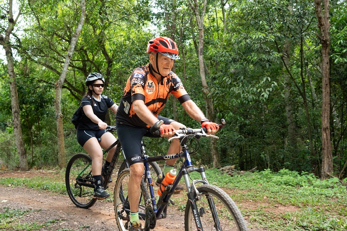 Refúgio Maracaju tem passeio ciclístico binacional