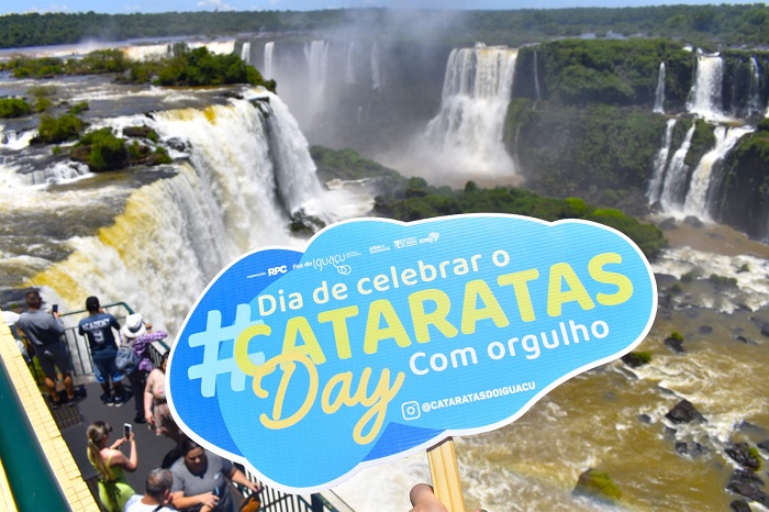 Visitantes de 59 países participaram do #CataratasDay