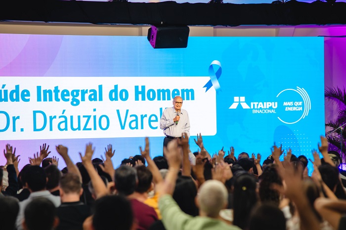 Em palestra sobre saúde do homem, dr. Dráuzio Varella fala do mito do “sexo forte”