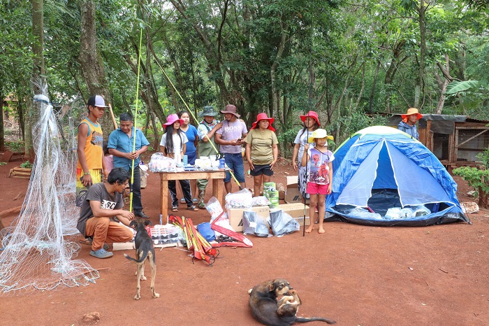 Comunidades Guarani do PR recebem impulso para pesca artesanal e segurança alimentar