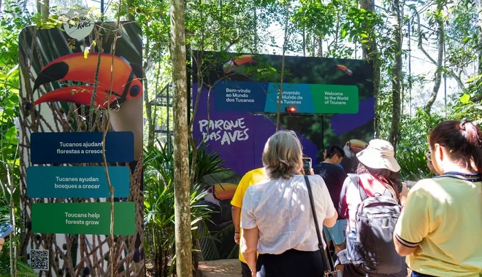 Parque das Aves abre vaga para profissionais com 60 anos ou mais