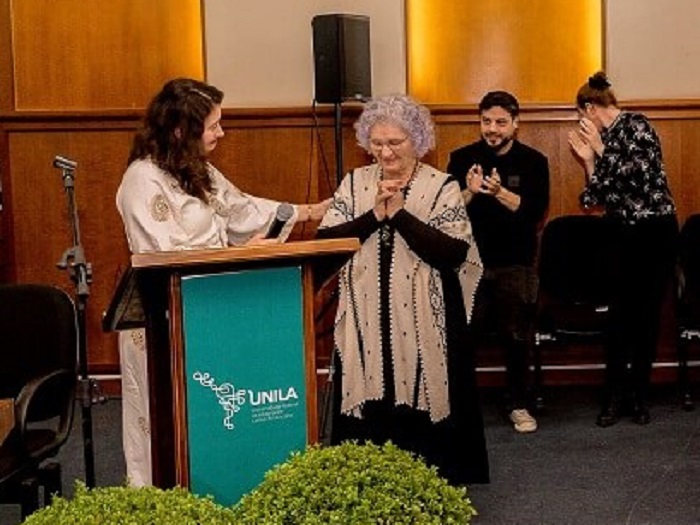 UNILA concede título de Doutora Honoris Causa à ativista ambiental e educadora Moema Viezzer