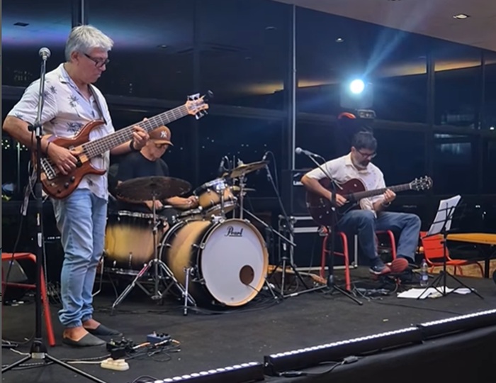 Jazzcaré e Julinho do Sax no Yelter: música de fronteira com sabor e vista para o rio