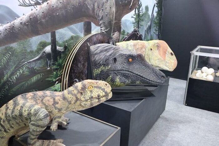 Exposição itinerante sobre dinossauros pode ser vista em Foz até dia 6