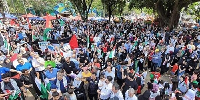 Neste domingo (15), iguaçuenses promovem ato em apoio à Palestina