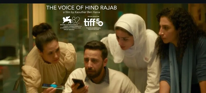 Cinema palestino é premiado e emociona em Veneza com “A Voz de Hind Rajab”