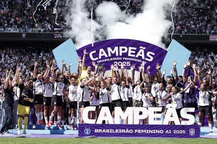 Corinthians vence Cruzeiro e conquista o hepta do Brasileirão Feminino