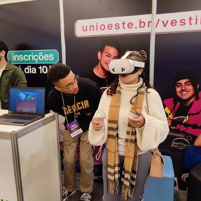 Laboratório da Unioeste Foz desenvolve jogo imersivo para apoiar o ensino