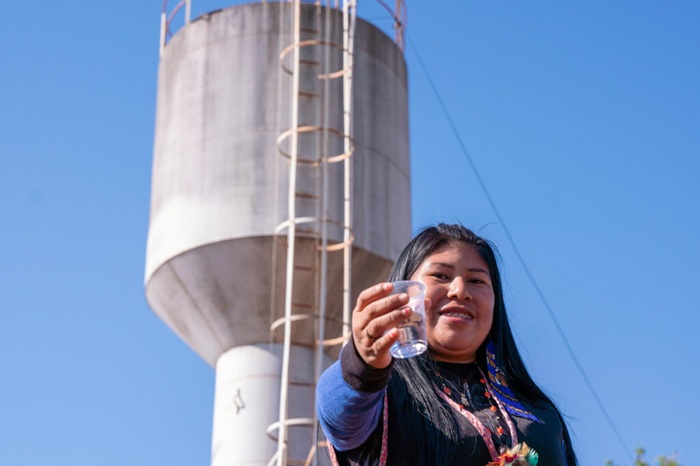 Comunidades da região oeste do Paraná foram atendidas com o fornecimento de água potável, com investimento da Itaipu. Foto: Alexandre Marchetti/Itaipu Binacional.