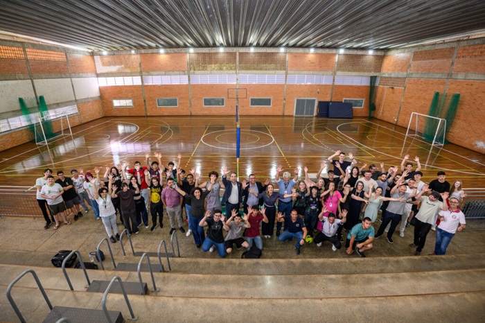 Com recursos da Itaipu, IFPR entrega reforma de ginásio poliesportivo