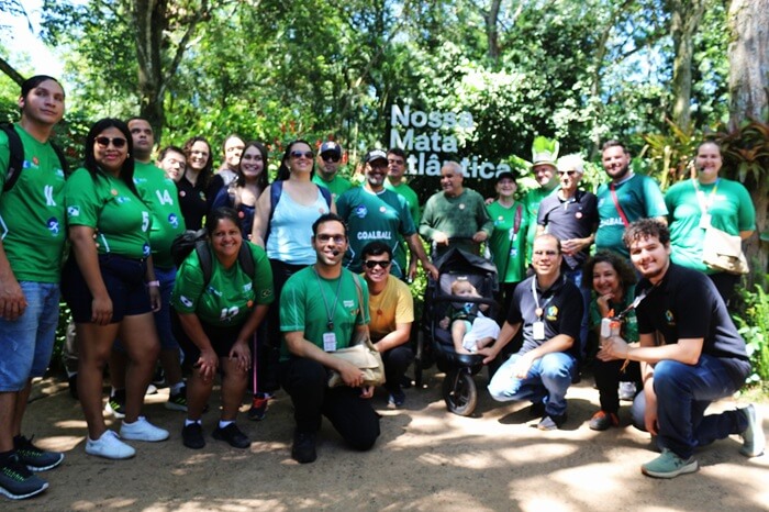 Unioeste testa crachá que lê imagens no Parque das Aves