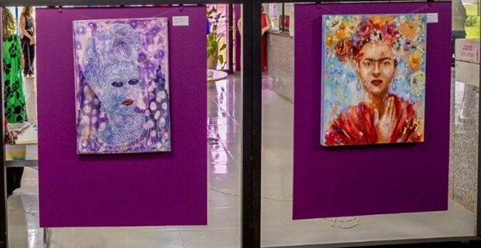 Expressões sobre Frida Kahlo colorem a fronteira