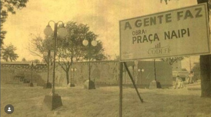 Está no Museu! A Praça Naipi, a antiga