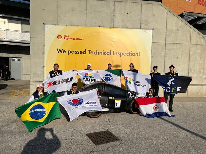 Equipe Unioeste / Foz fica em 3º lugar na Shell Eco Marathon