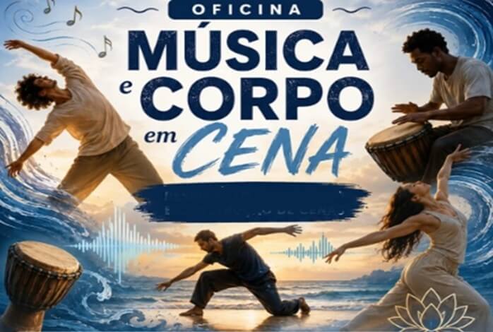 Inscrições abertas para o curso “Música, Corpo em Cena”, em Foz