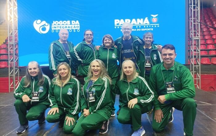 Iguaçuenses participam da Fase Bronze dos Jogos de Integração da Pessoa Idosa