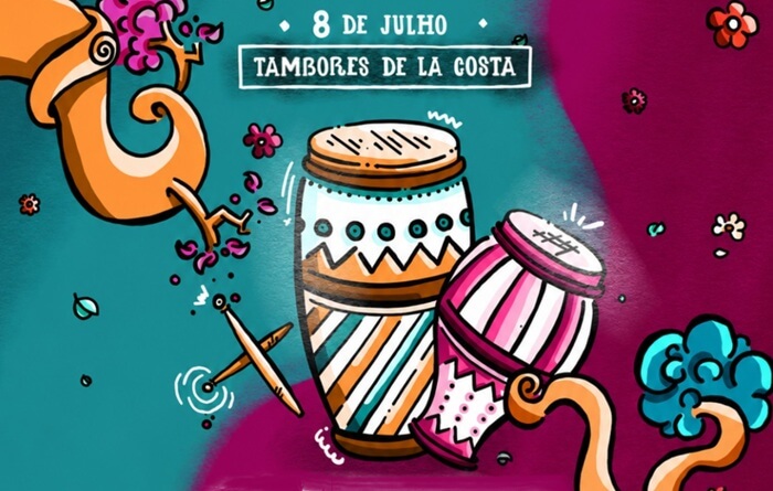 Tambores convocam para “Raízes Vivas” nesta quarta (8), no Sudacas Bar