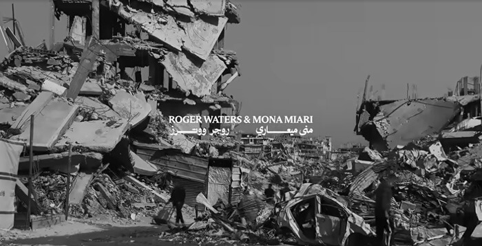 Roger Waters relança clássico do Pink Floyd com mensagem pró-Palestina