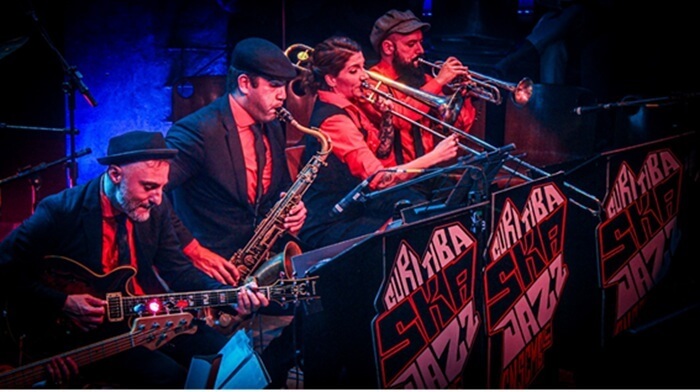 Curitiba Ska Jazz Ensemble leva ska, jazz e brasilidades para a Rua da Música