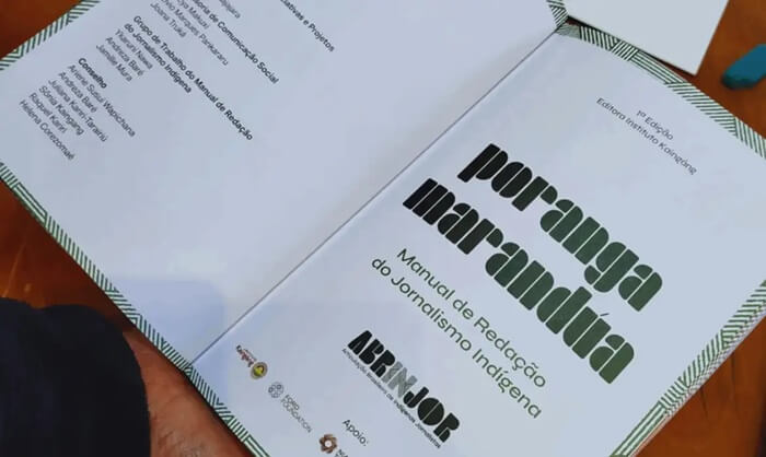 Jornalistas indígenas lançam, online, manual inédito de comunicação