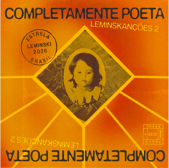 Estrela Leminski lança ‘Completamente Poeta – Leminskanções 2’ . Disponível online