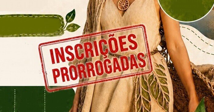 Inscrições para concurso de Moda Sustentável vão até até 6 de setembro