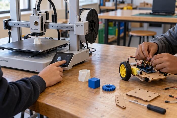 UNILA e UFFS levarão laboratórios maker a 45 escolas públicas do Paraná