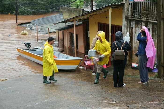 Nível do Rio Paraná pode chegar a 121 metros nesta quarta-feira (14)